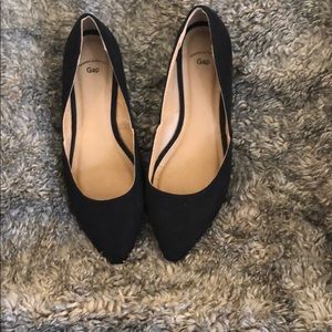 Black flats